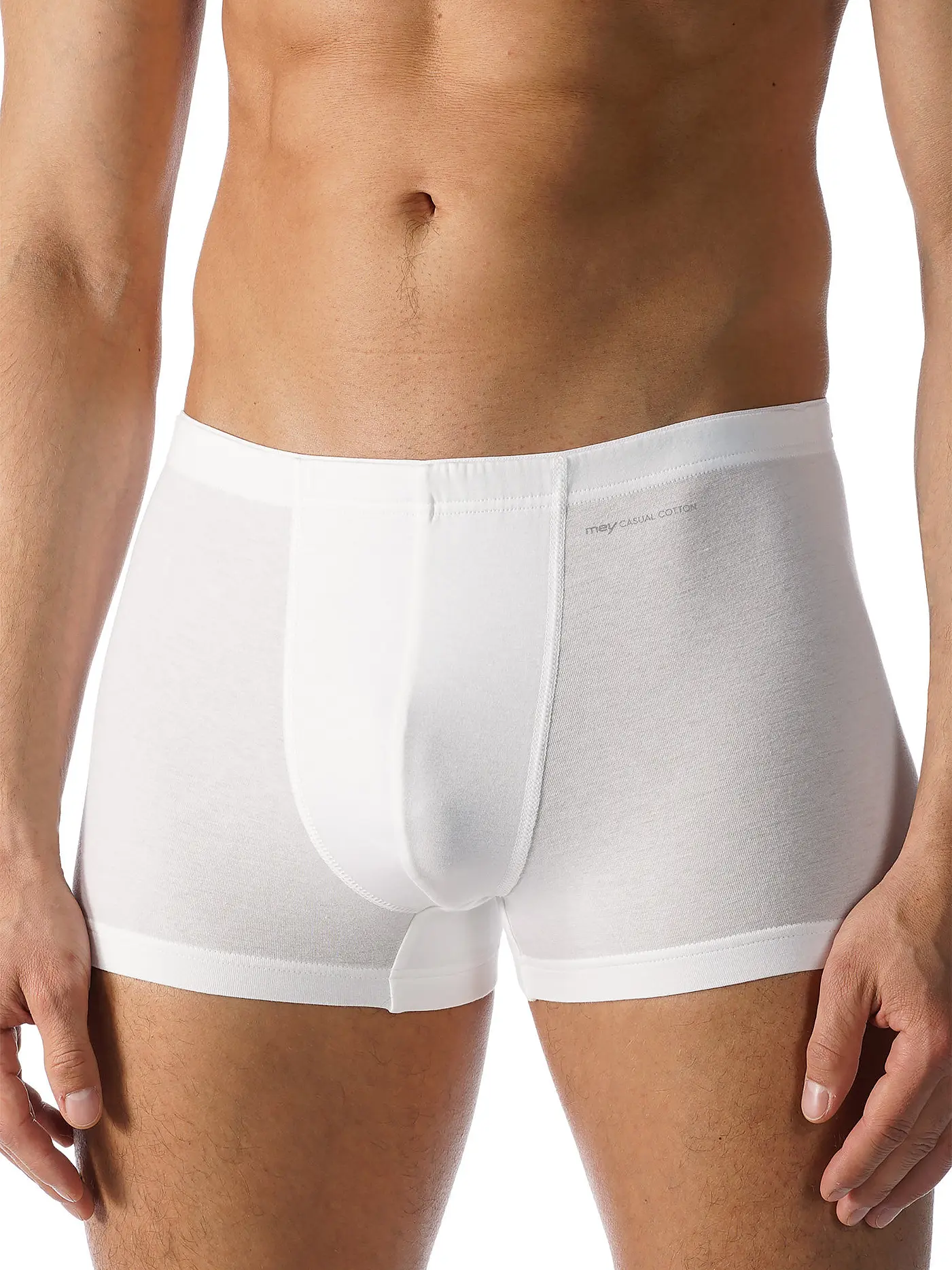 MEY | Pants Casual Cotton Weiss | 
